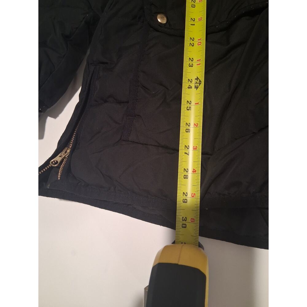J.Crew Chateau Puffer Jacket Women's Large Black PrimaLoft Insulated Hooded Coat - Picture 7 of 13